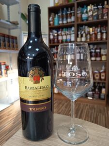 Вино Тозо Барбареско 0.75л+ ГРАТИС ЧАША !