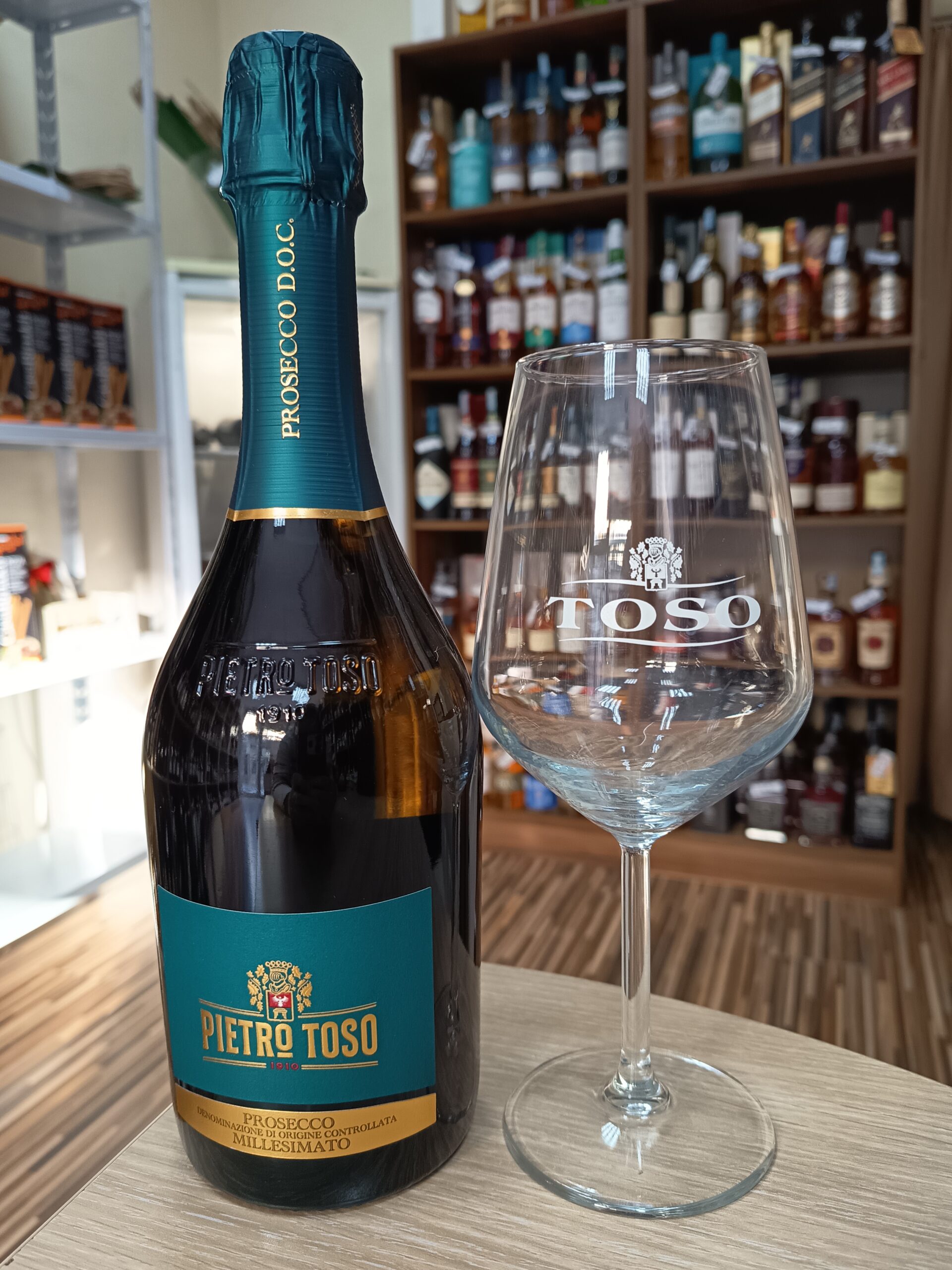 Пјетро Тозо Просеко Милезимато 0.75л + ГРАТИС ЧАША !
