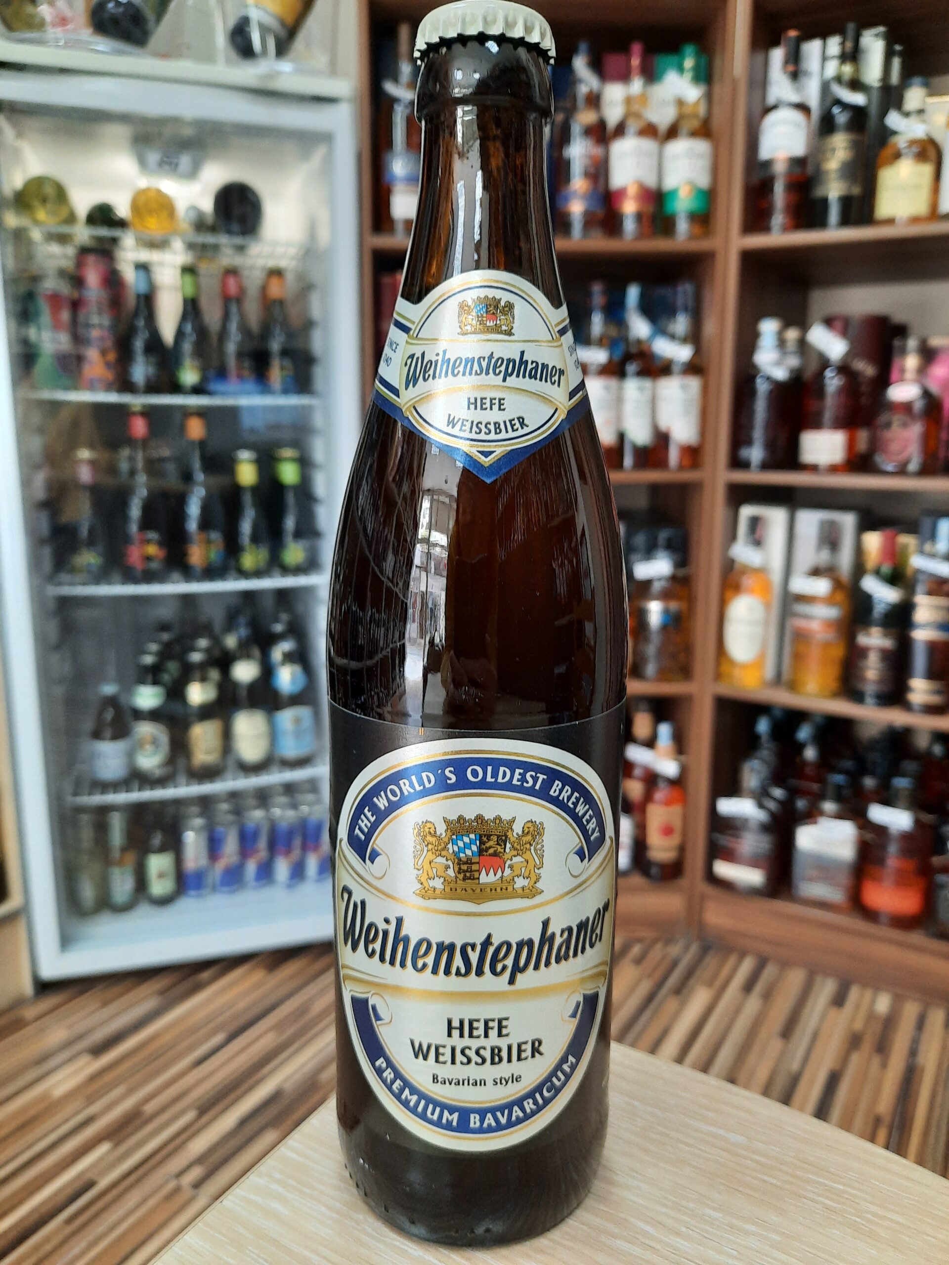 Пиво Вајнштефанер Хефевајсбир 0.5л