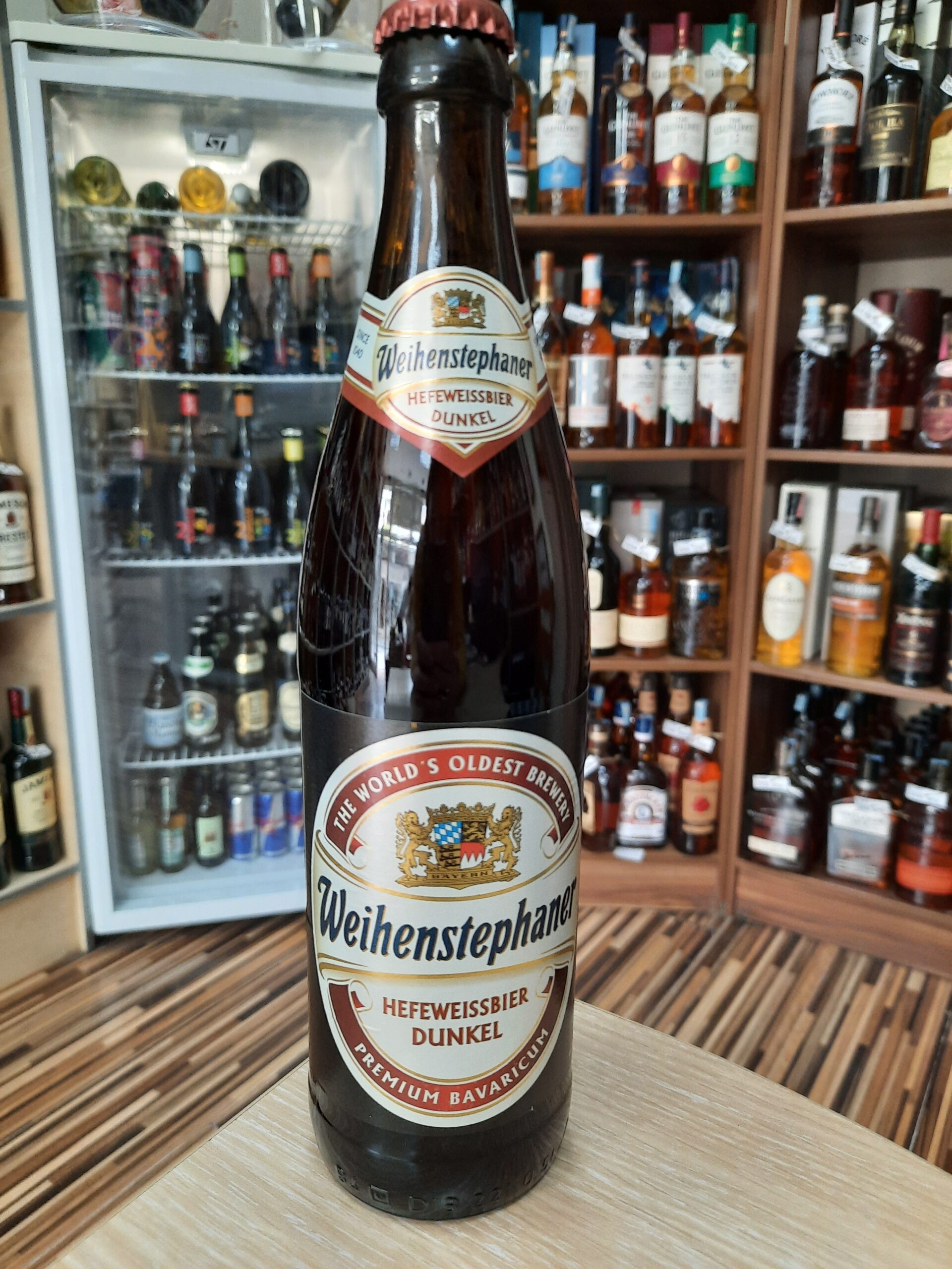 Пиво Вајнштефанер Хефе Дункел 0.5л