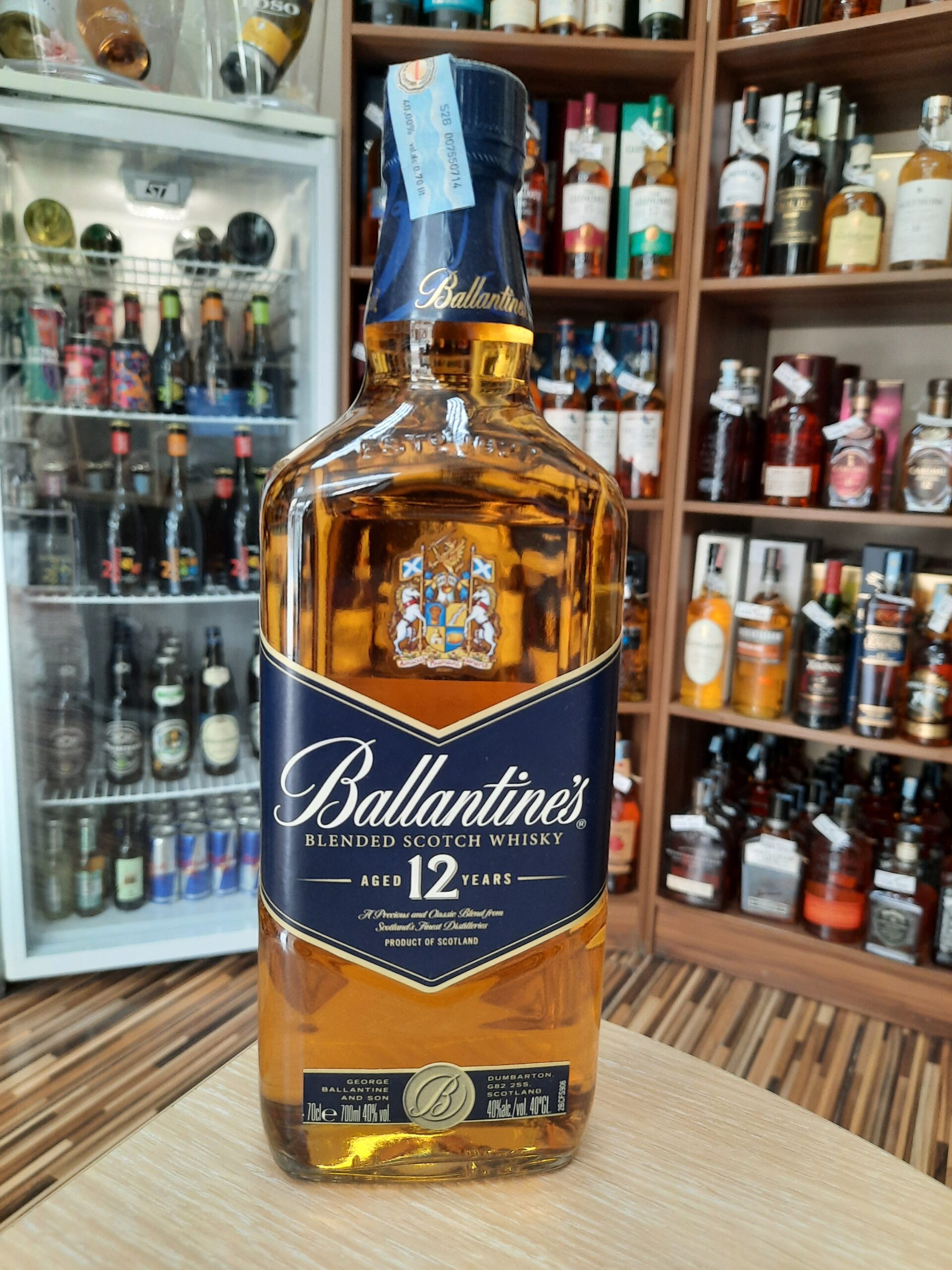 Виски Балантајнс 12 год. 0.7л