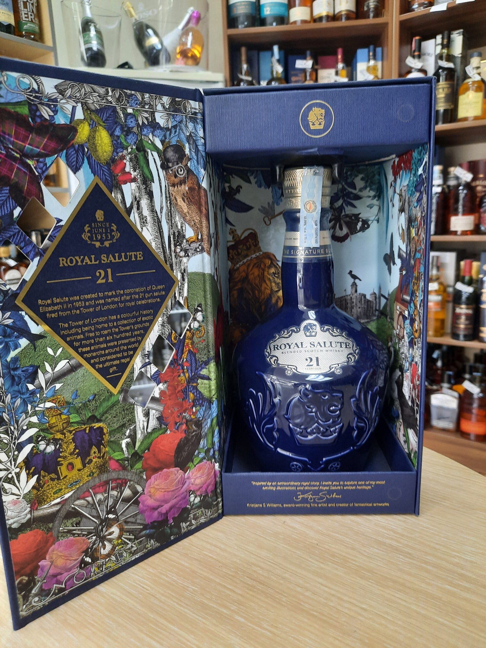 Виски Ројал Салут 21год. 0.7л