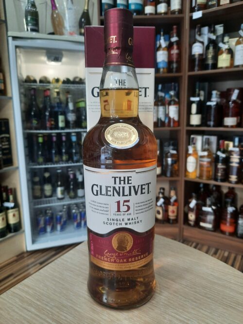 Виски Гленливе 15 год. 0.7л