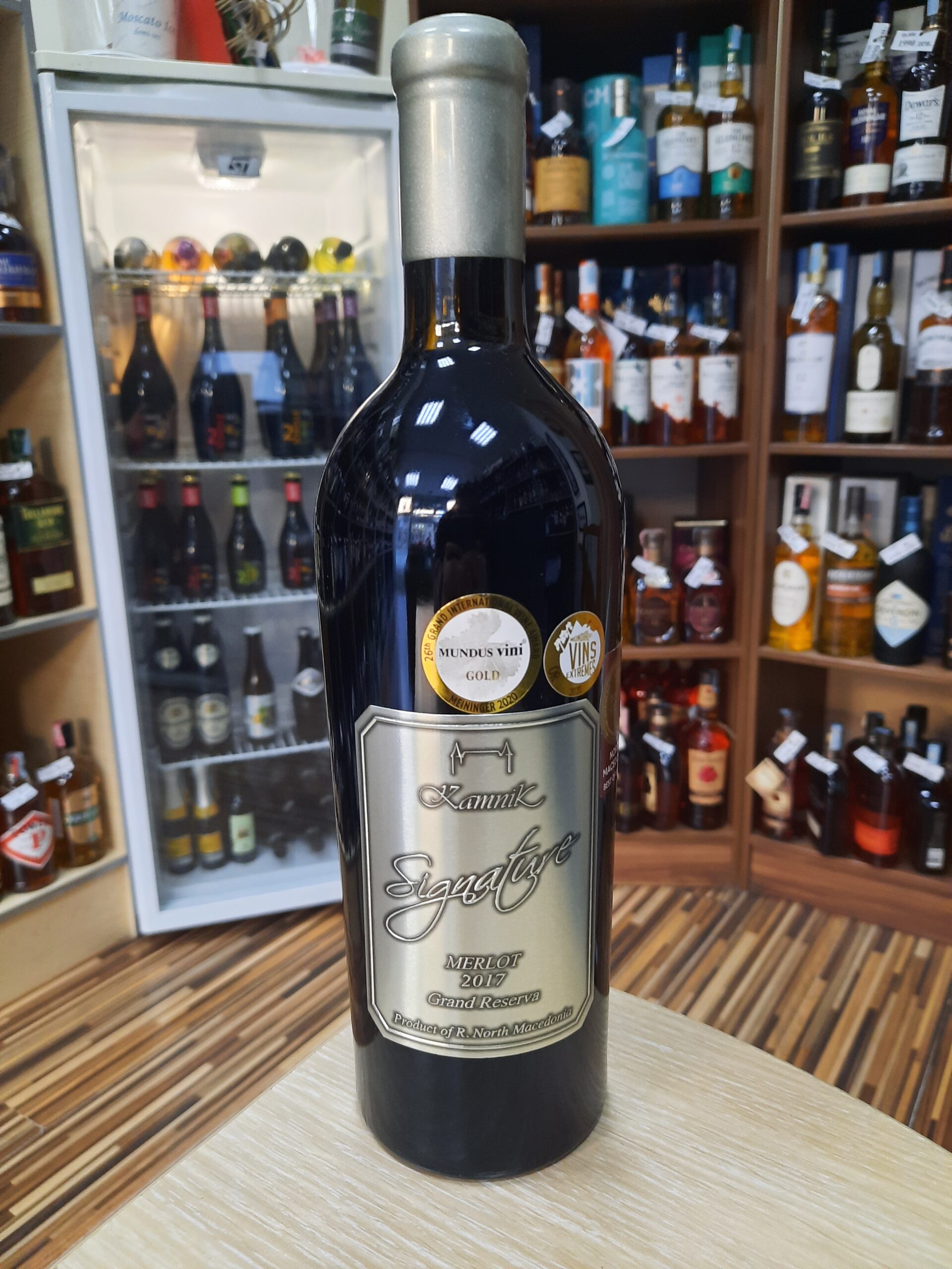 Вино Камник Мерло Гранд Резерва 0.75л