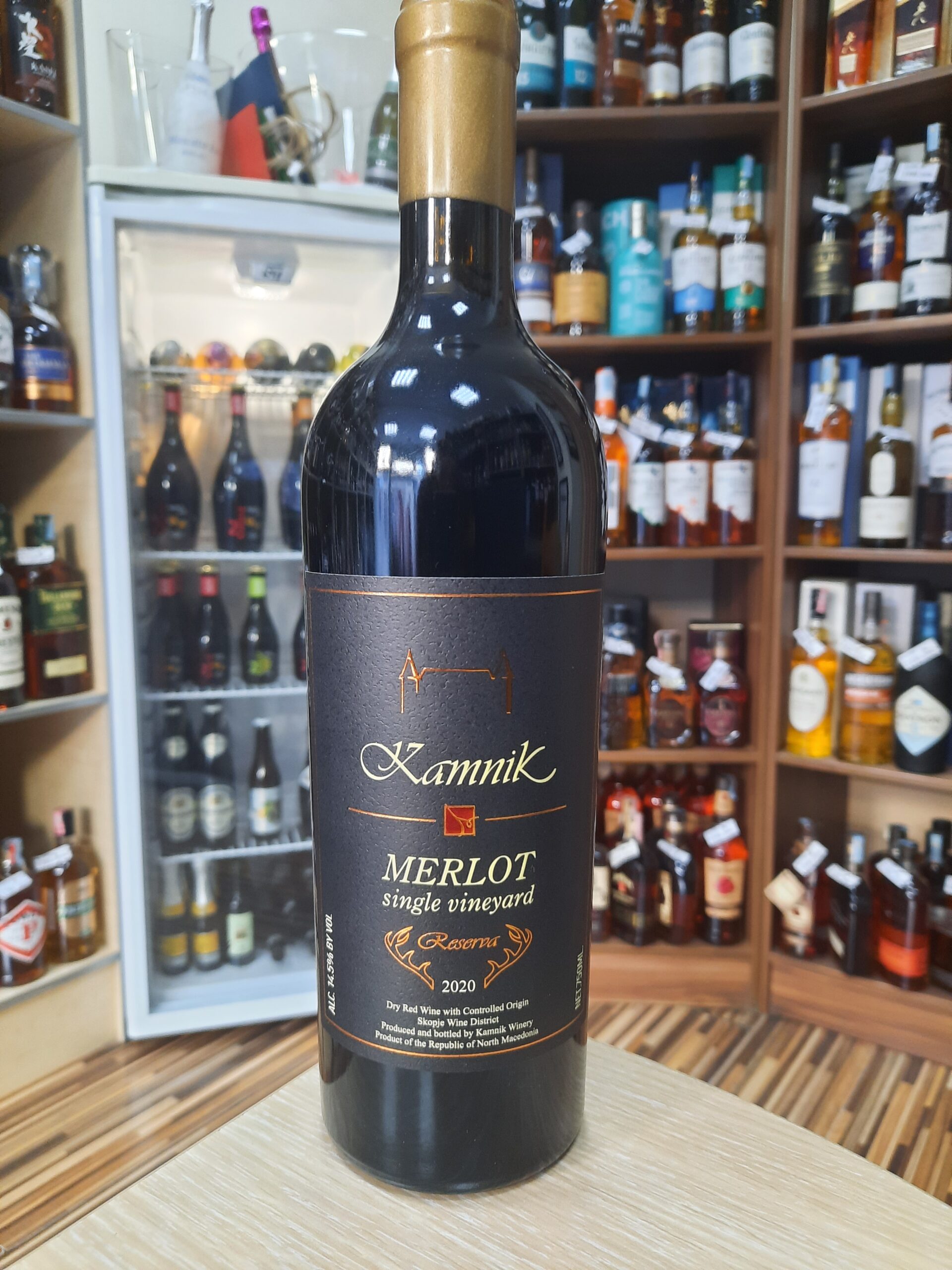 Вино Камник Мерлот 0.75л