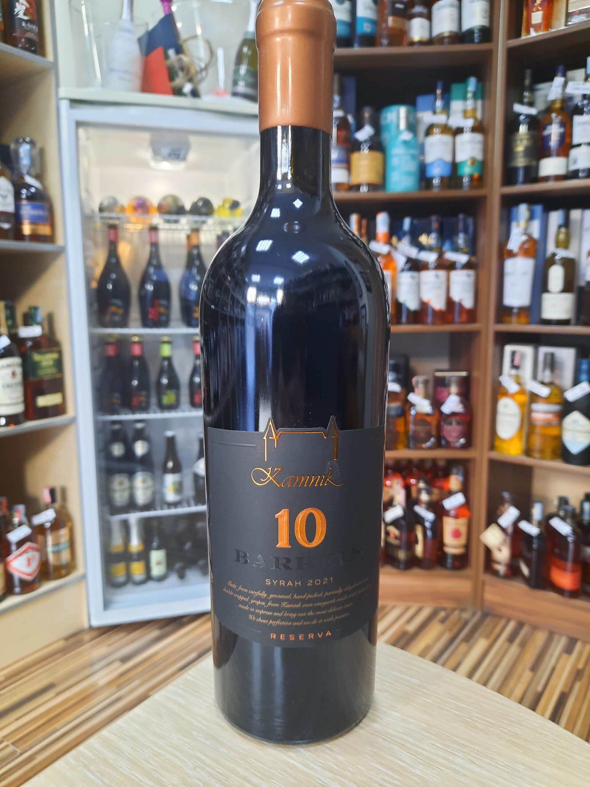 Вино Камник 10 Барелс Сирах 0.75л.