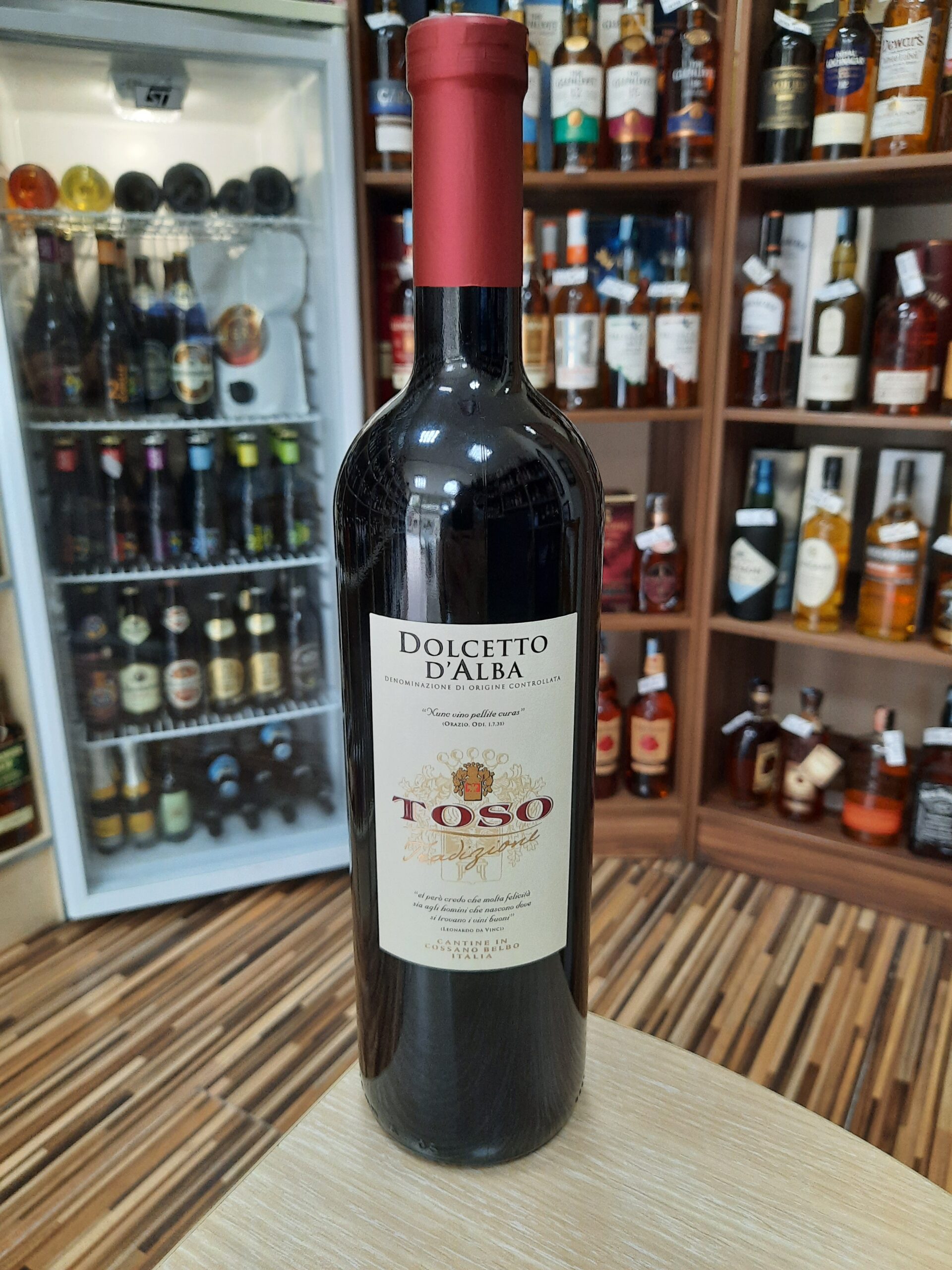 Вино Тозо Долчето Д Алба 0.75л