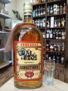 Ракија Манастирка 1л + ГРАТИС ЧАША !