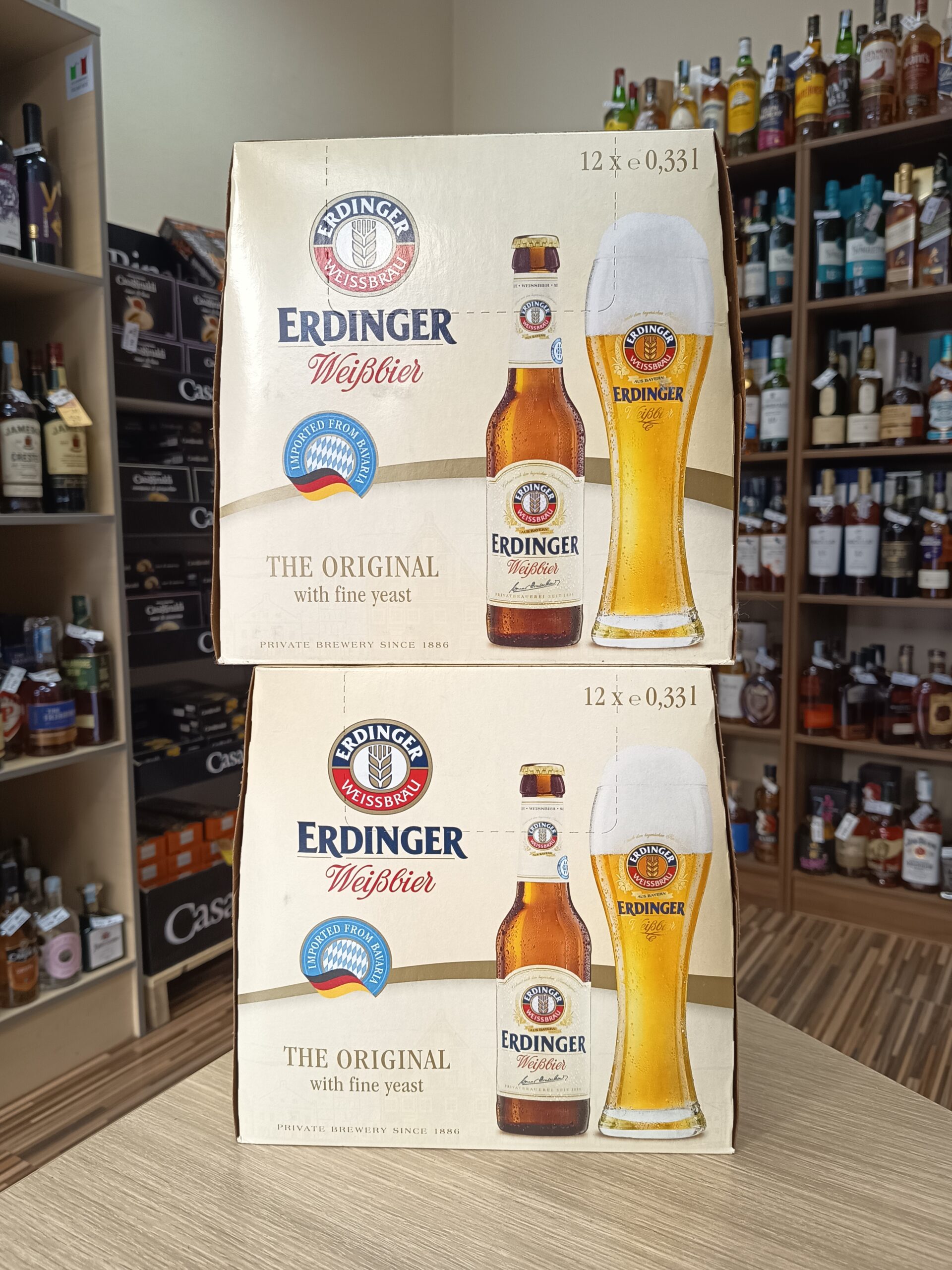 Пакет Ердингер Вајсбир 0.33л + 1 ПАКЕТ ГРАТИС !!!